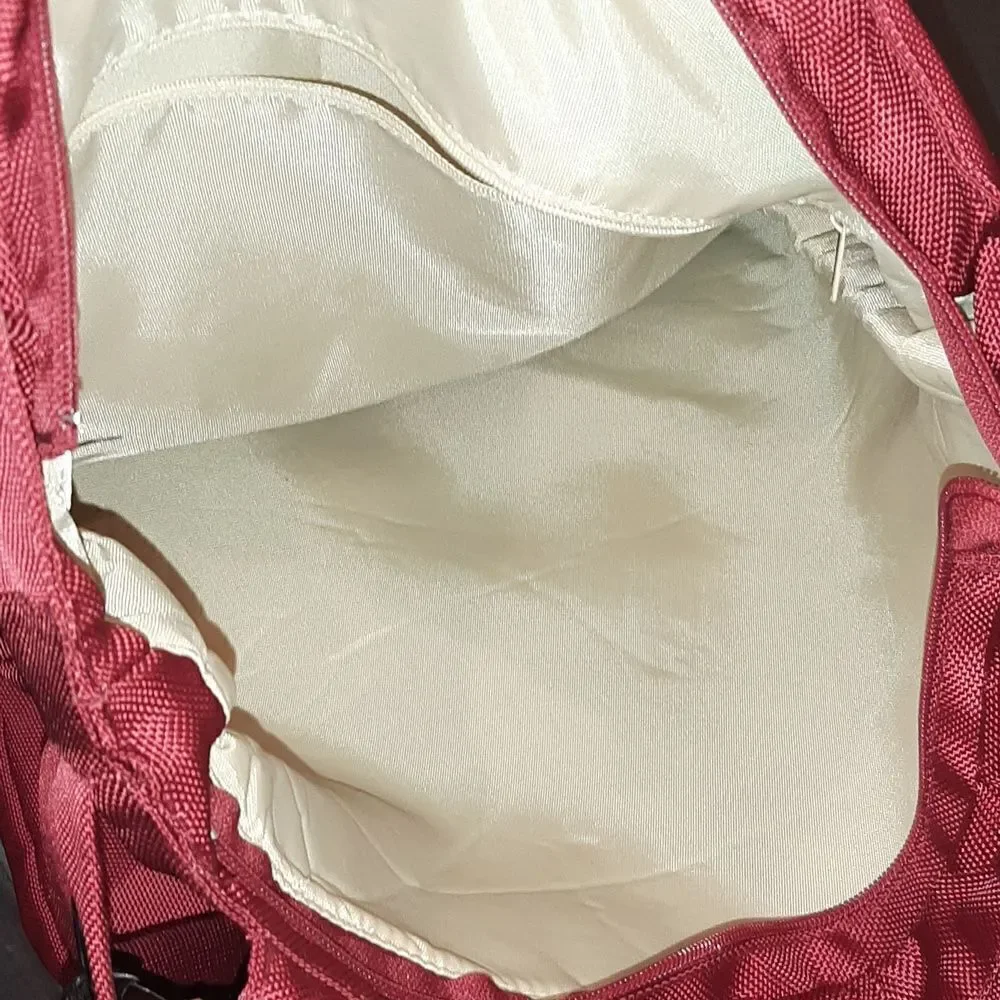 Korbie Red Diaper Bag
